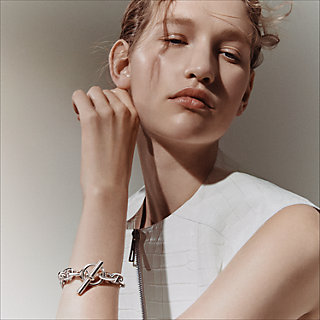 Pulseira Chaîne d'ancre, modelo grande | Hermès Brasil
